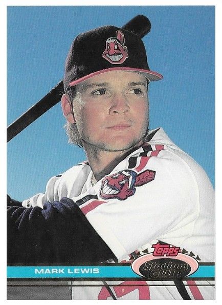 Lewis, Mark / 1991 Cleveland Indians / Stadium Club #492