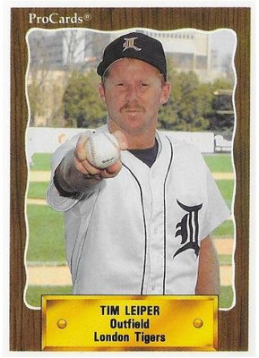 Leiper, Tim / 1990 London Tigers / CMC #838
