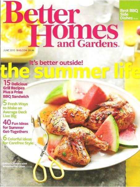 Better Homes and Gardens / The Summer Life / June 2010