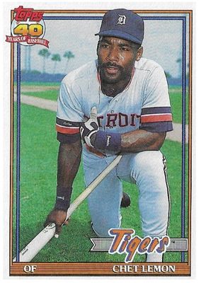 Lemon, Chet / 1991 Detroit Tigers / Topps #469