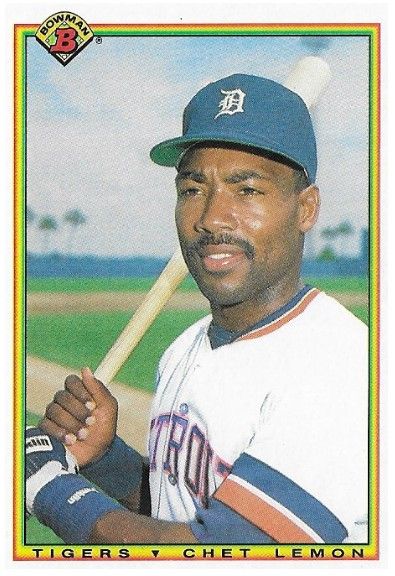 Lemon, Chet / 1990 Detroit Tigers / Bowman #354