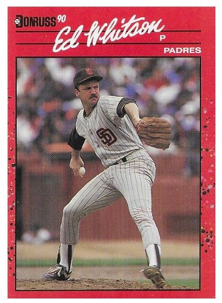 Whitson, Ed / 1990 San Diego Padres / Donruss #205