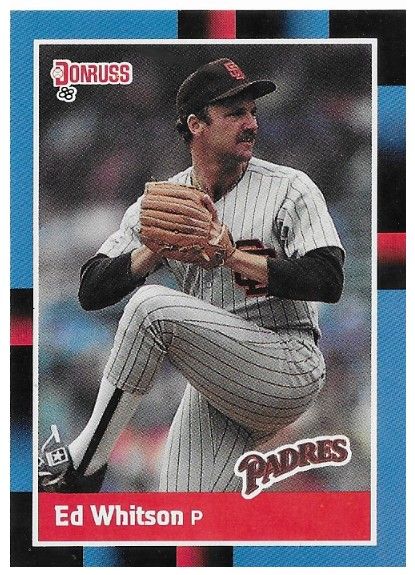 Whitson, Ed / 1988 San Diego Padres / Donruss #81