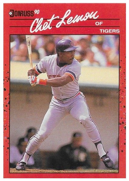 Lemon, Chet / 1990 Detroit Tigers / Donruss #60