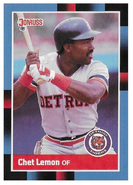 Lemon, Chet / 1988 Detroit Tigers / Donruss #215