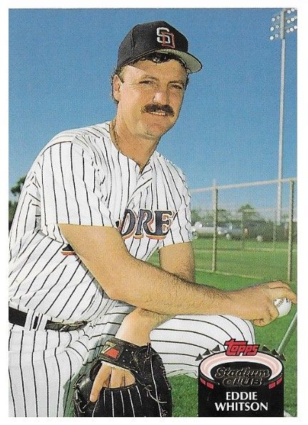 Whitson, Eddie / 1992 San Diego Padres / Stadium Club #172