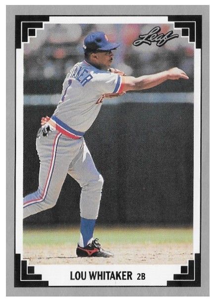 Whitaker, Lou / 1991 Detroit Tigers / Leaf #120