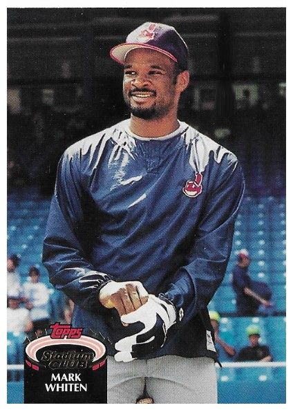 Whiten, Mark / 1992 Cleveland Indians / Stadium Club #51