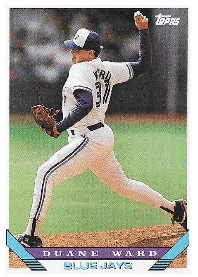 Ward, Duane / 1993 Toronto Blue Jays / Topps #260