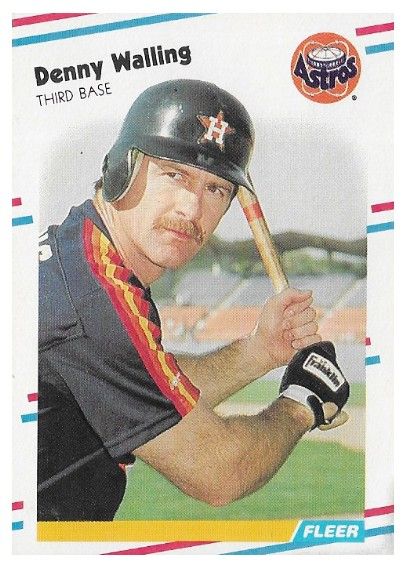 Walling, Denny / 1988 Houston Astros / Fleer #458