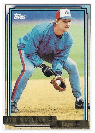 Wallach, Tim / 1992 Montreal Expos / Topps #385