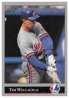 Wallach, Tim / 1992 Montreal Expos / Leaf #298