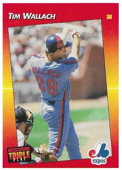 Wallach, Tim / 1992 Montreal Expos / Triple Play #224