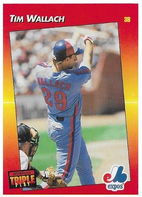 Wallach, Tim / 1992 Montreal Expos / Triple Play #224