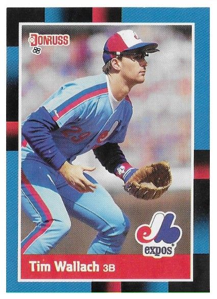 Wallach, Tim / 1988 Montreal Expos / Donruss #222