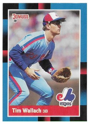 Wallach, Tim / 1988 Montreal Expos / Donruss #222