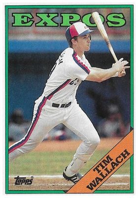 Wallach, Tim / 1988 Montreal Expos / Topps #560