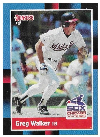 Walker, Greg / 1988 Chicago White Sox / Donruss #162