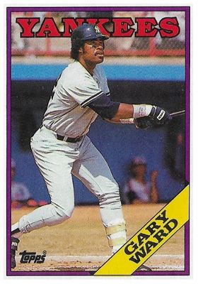 Ward, Gary / 1988 New York Yankees / Topps #235