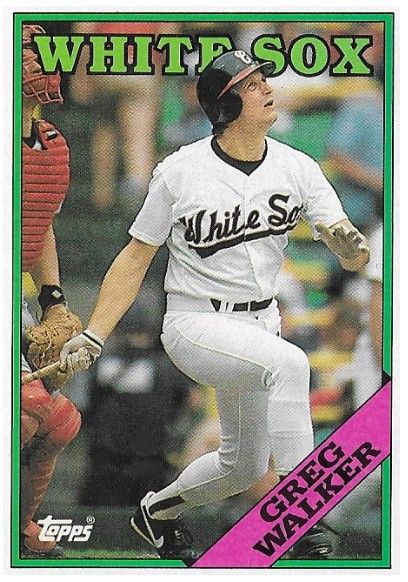 Walker, Greg / 1988 Chicago White Sox / Topps #764