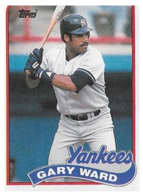 Ward, Gary / 1989 New York Yankees / Topps #302