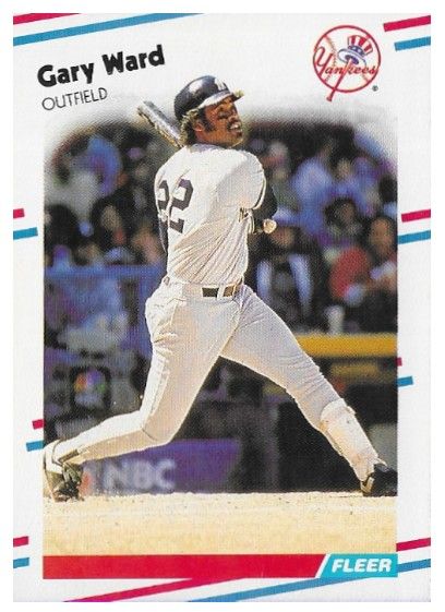 Ward, Gary / 1988 New York Yankees / Fleer #224
