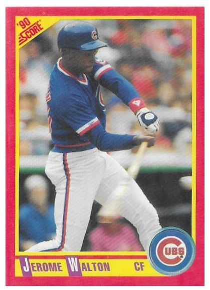 Walton, Jerome / 1990 Chicago Cubs / Score #229