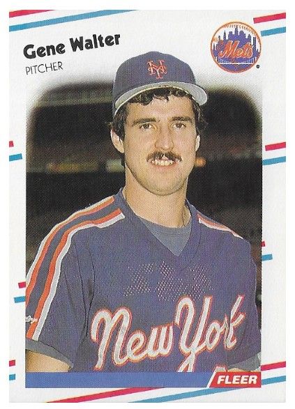 Walter, Gene / 1988 New York Mets / Fleer #153