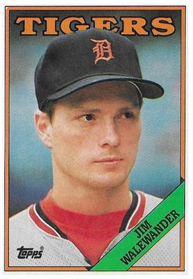 Walewander, Jim / 1988 Detroit Tigers / Topps #106