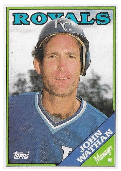 Wathan, John / 1988 Kansas City Royals / Topps #534