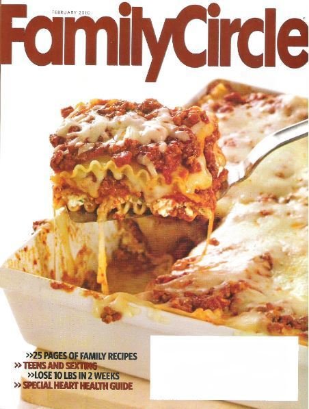Family Circle / 25 Pages of Family Recipes / February 2010 | Magazine (2010)