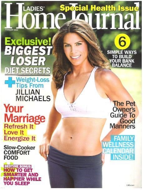 Ladies&#39; Home Journal / Jillian Michaels - Exclusive! Biggest Loser Diet Secrets / February 2010