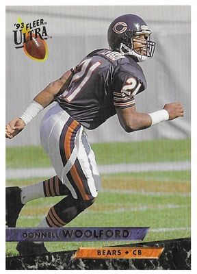 Woolford, Donnell / 1993 Chicago Bears / Ultra #54