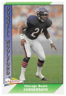 Woolford, Donnell / 1991 Chicago Bears / Pacific #55