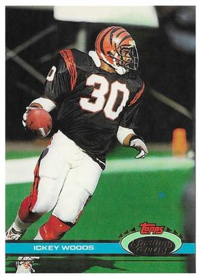 Woods, Ickey / 1991 Cincinnati Bengals / Stadium Club #167