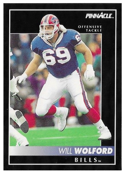 Wolford, Will / 1992 Buffalo Bills / Pinnacle #311
