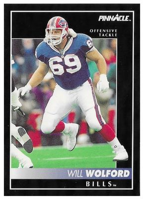 Wolford, Will / 1992 Buffalo Bills / Pinnacle #311