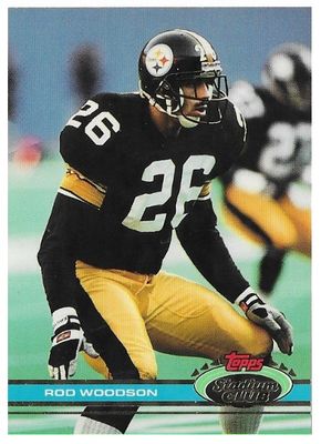 Woodson, Rod / 1991 Pittsburgh Steelers / Stadium Club #30