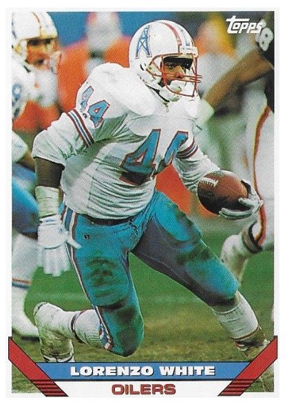White, Lorenzo / 1993 Houston Oilers / Topps #515