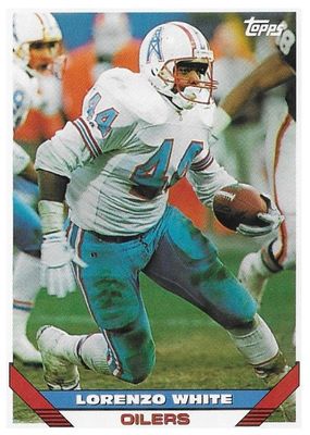 White, Lorenzo / 1993 Houston Oilers / Topps #515
