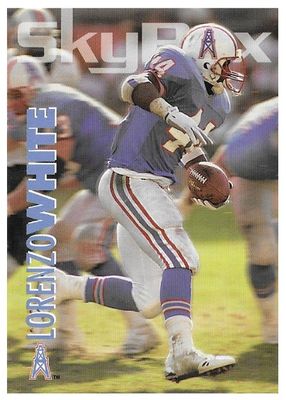 White, Lorenzo / 1993 Houston Oilers / SkyBox #123