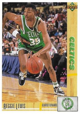 Lewis, Reggie / 1991-92 Boston Celtics / Upper Deck #123