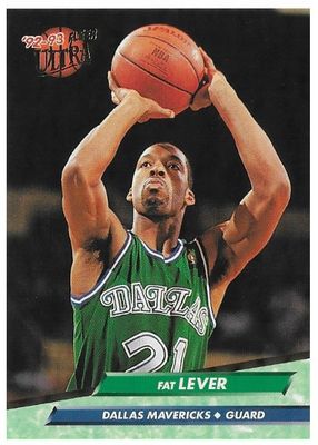 Lever, Fat / 1992-93 Dallas Mavericks / Ultra #45