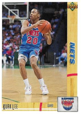 Lee, Kurk / 1991-92 New Jersey Nets / Upper Deck #24