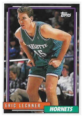 Leckner, Eric / 1992-93 Charlotte Hornets / Topps #40