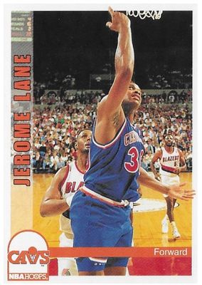 Lane, Jerome / 1992-93 Cleveland Cavaliers / Hoops #366