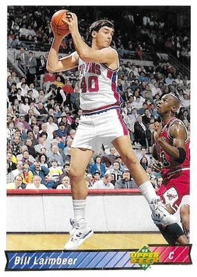 Laimbeer, Bill / 1992-93 Detroit Pistons / Upper Deck #223