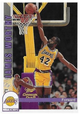 Worthy, James / 1992-93 Los Angeles Lakers / Hoops #115