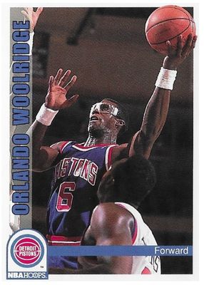 Woolridge, Orlando / 1992-93 Detroit Pistons / Hoops #70