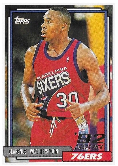 Weatherspoon, Clarence / 1992-93 Philadelphia 76ers / Topps #294